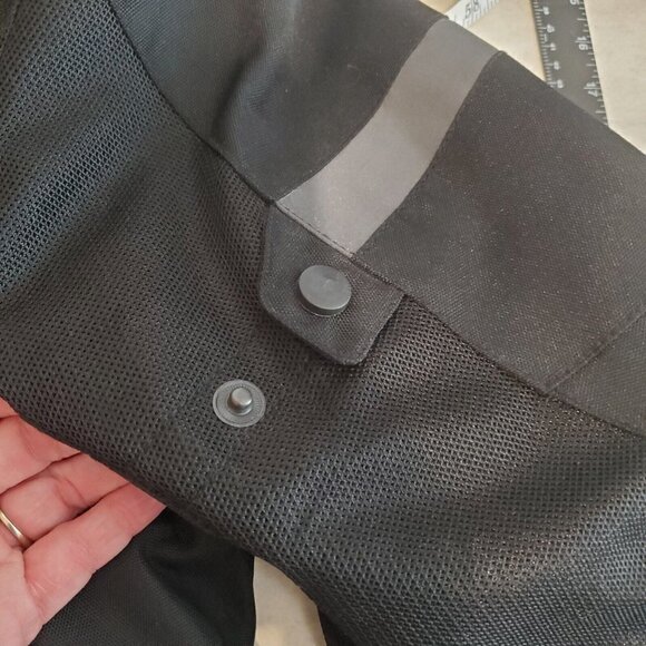 CORTECH Aero-Flo Motorcycle Jacket‎ Mens Medium Street Riding Padded Black - Picture 16 of 16